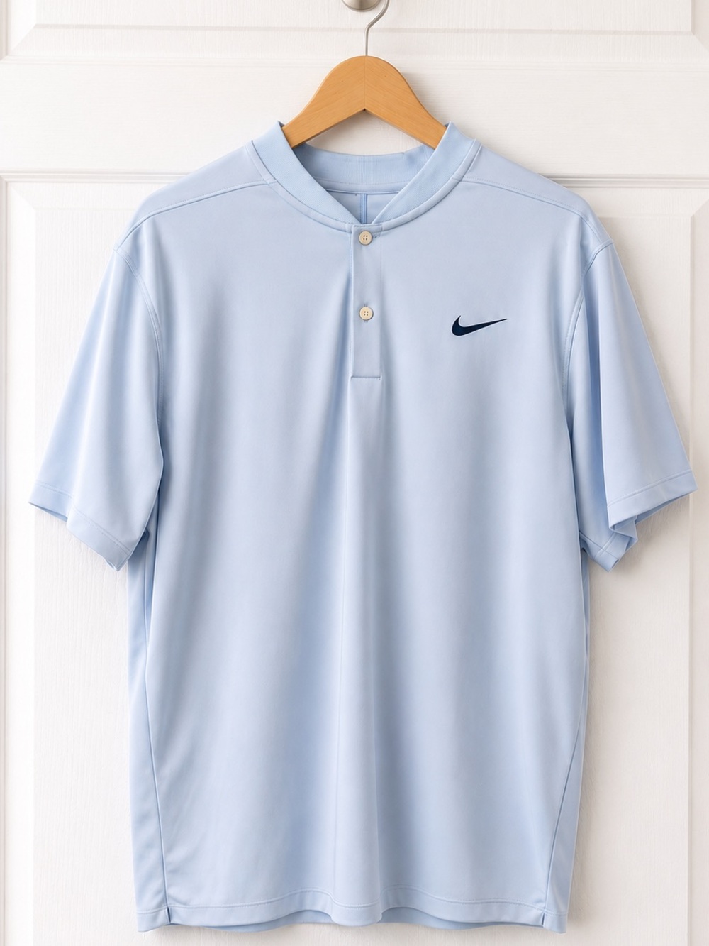 Nike Men's Light Blue Dri Fit Victory Polo